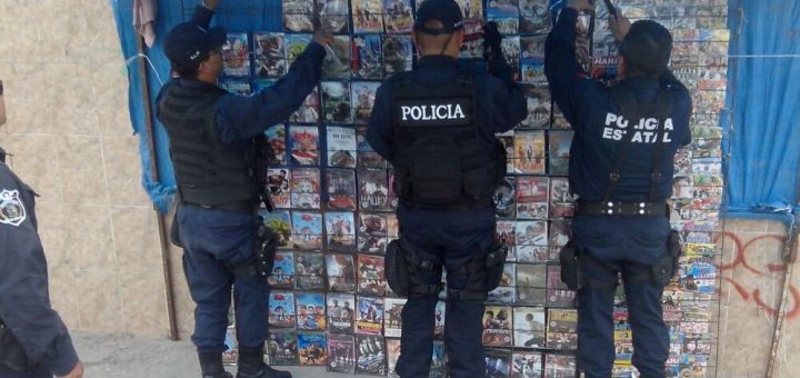Aseguran más de cinco mil discos falsificados en El Rosario