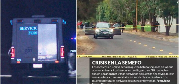Con tanto muerto forenses de Guanajuato piden pago por tiempo extra