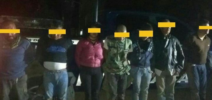 Detienen a siete presuntos delincuentes tras un enfrentamiento en Michoacán