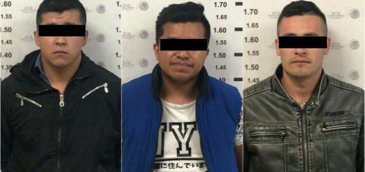 Detienen a tres presuntos secuestradores