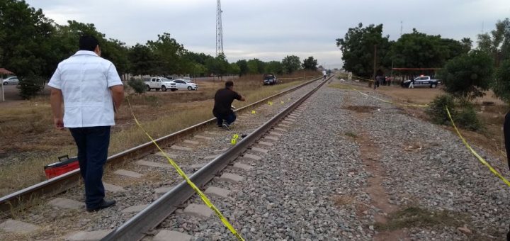 Muere joven al ser arrollado por el tren en Culiacancito