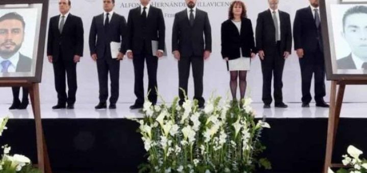 Rinden homenaje a agentes de PGR asesinados
