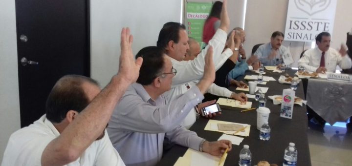 Acude Representación Sindical ante Consejo Consultivo del ISSSTE en Sinaloa