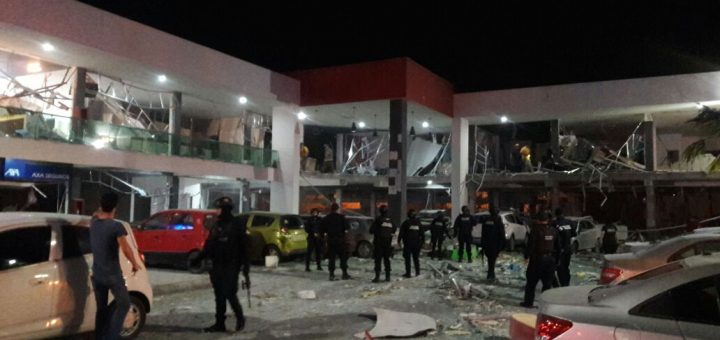 Protección Civil informó que será necesario demoler una parte de la plaza Lemaz