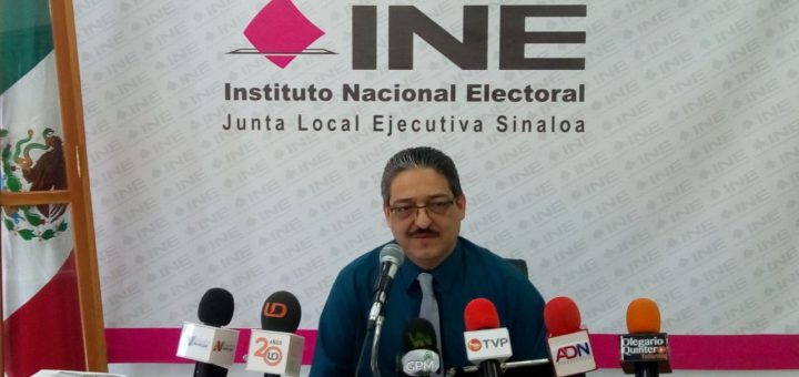 Sólo cinco registros de candidaturas se presentaron ante el INE en Sinaloa