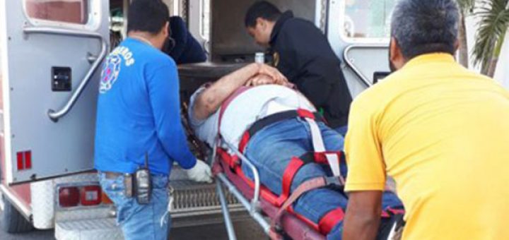 Integrantes del grupo Los Migueles se accidentan