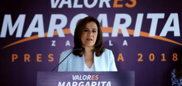 Margarita Zavala plantea acciones para enfrentar al crimen